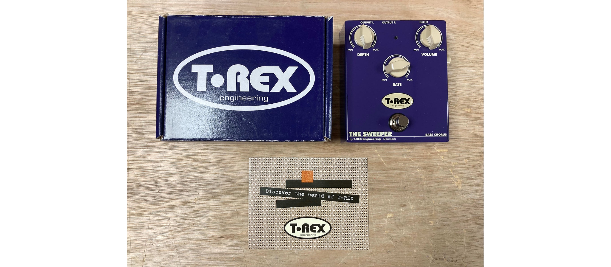 ベース T-REX THE SWEEPER BASS CHORUS T-Rex: The Sweeper Bass Chorus - YouTube