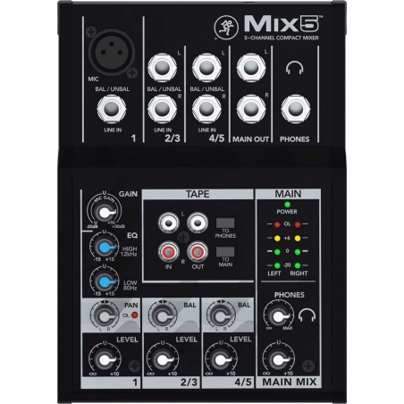 Mackie Mix5 compacte mixer