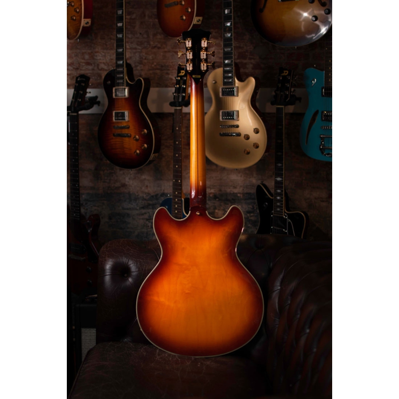 DAngelico Excel DC XT Iced Tea Burst Quilt