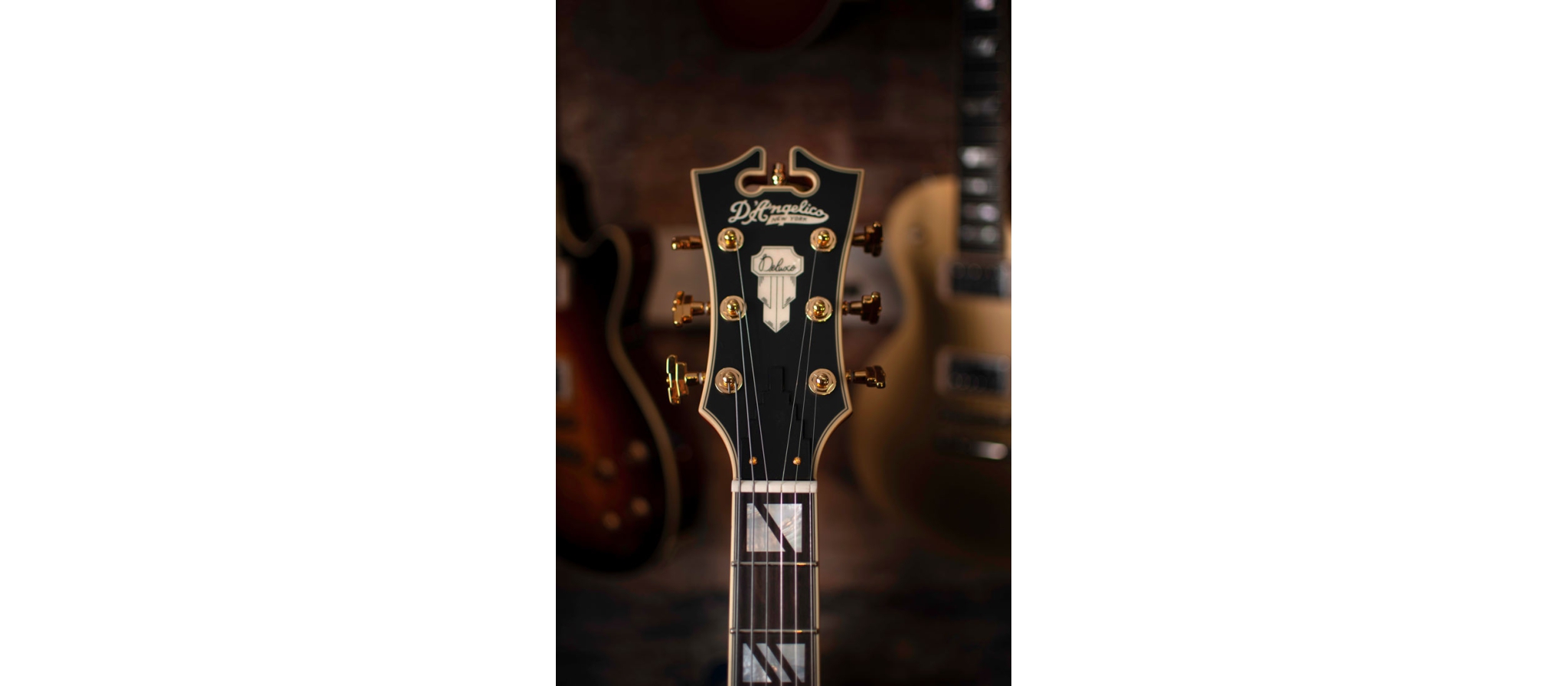 DAngelico Deluxe 59 Satin Brown Burst| Dijkman Muziek