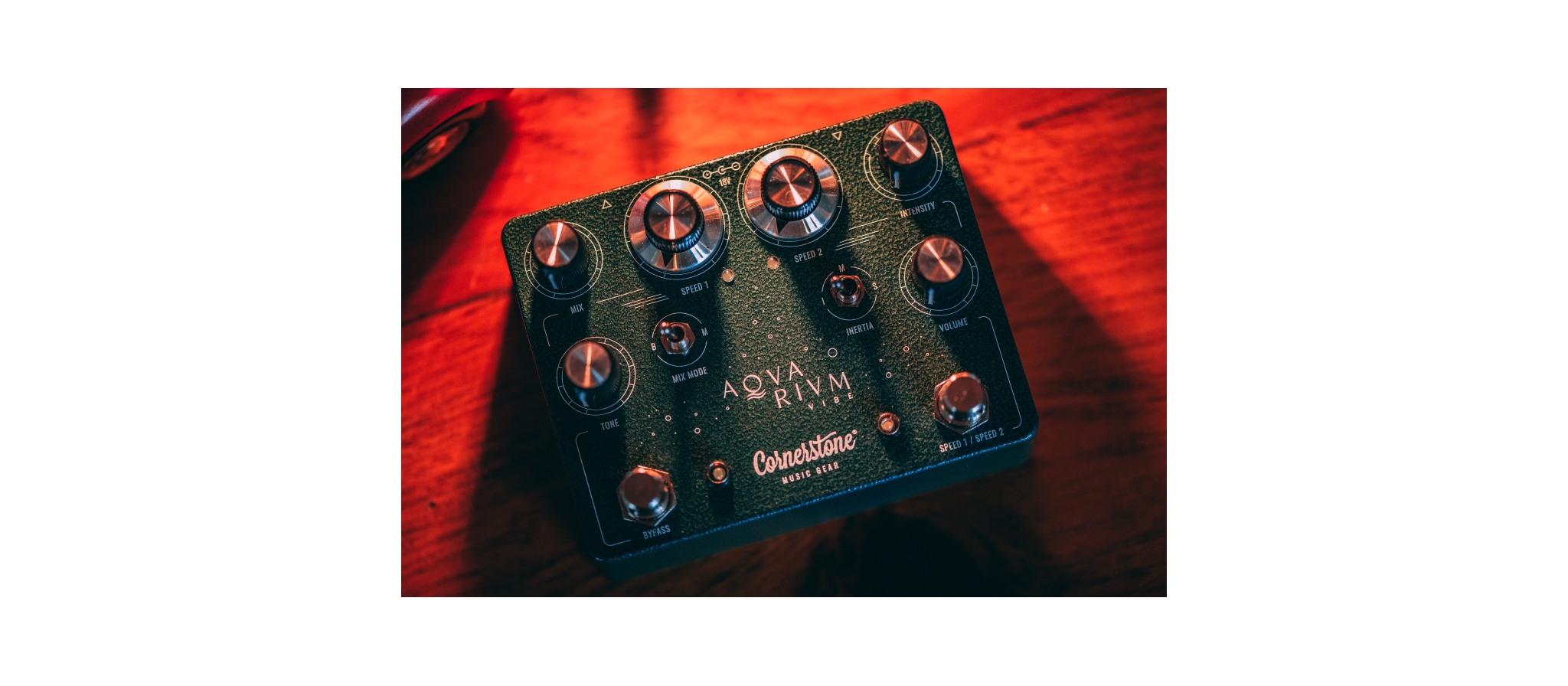 Cornerstone Aquarium vintage UniVibe | pedaal | DijkmanMuziek |