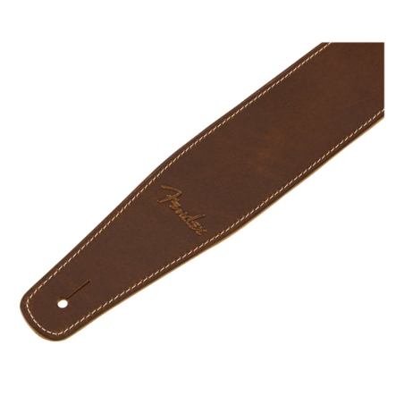 Fender Broken In Leather Strap Tan 2.5 inch