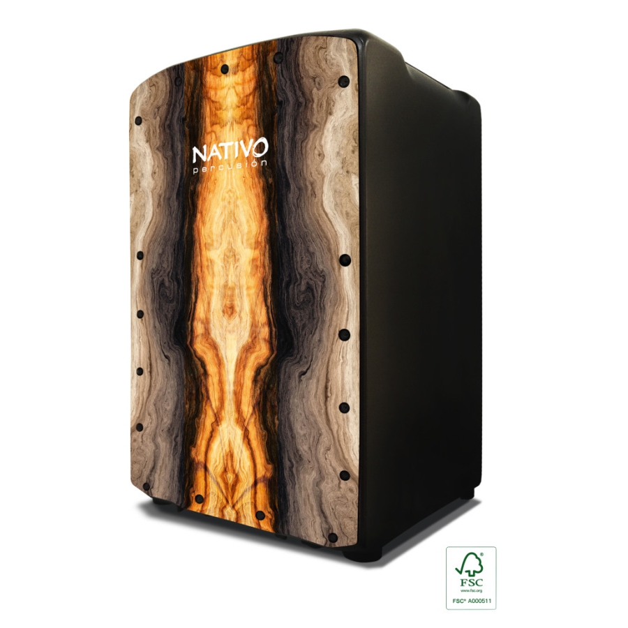 Nativo Percussion Cajon Pro Plus X Bass Magma