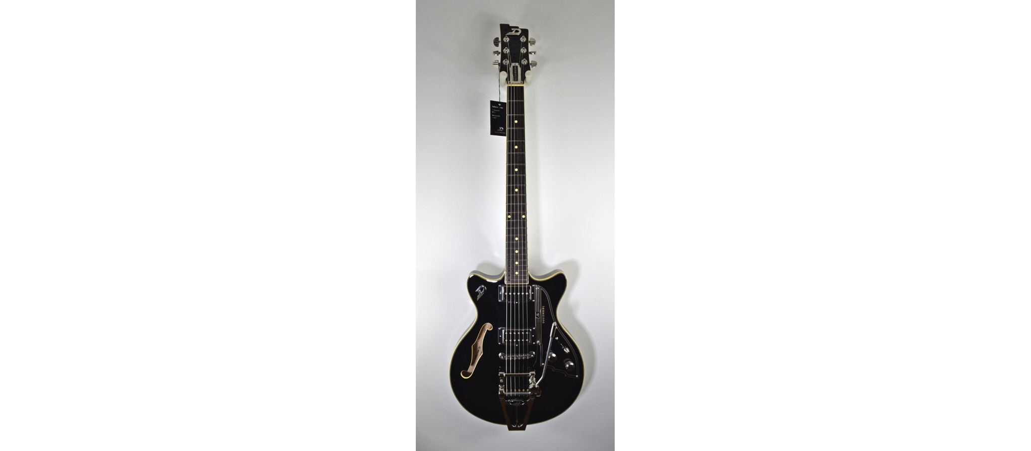 Duesenberg Fullerton TV Black | Semi-hollow | DijkmanMuziek