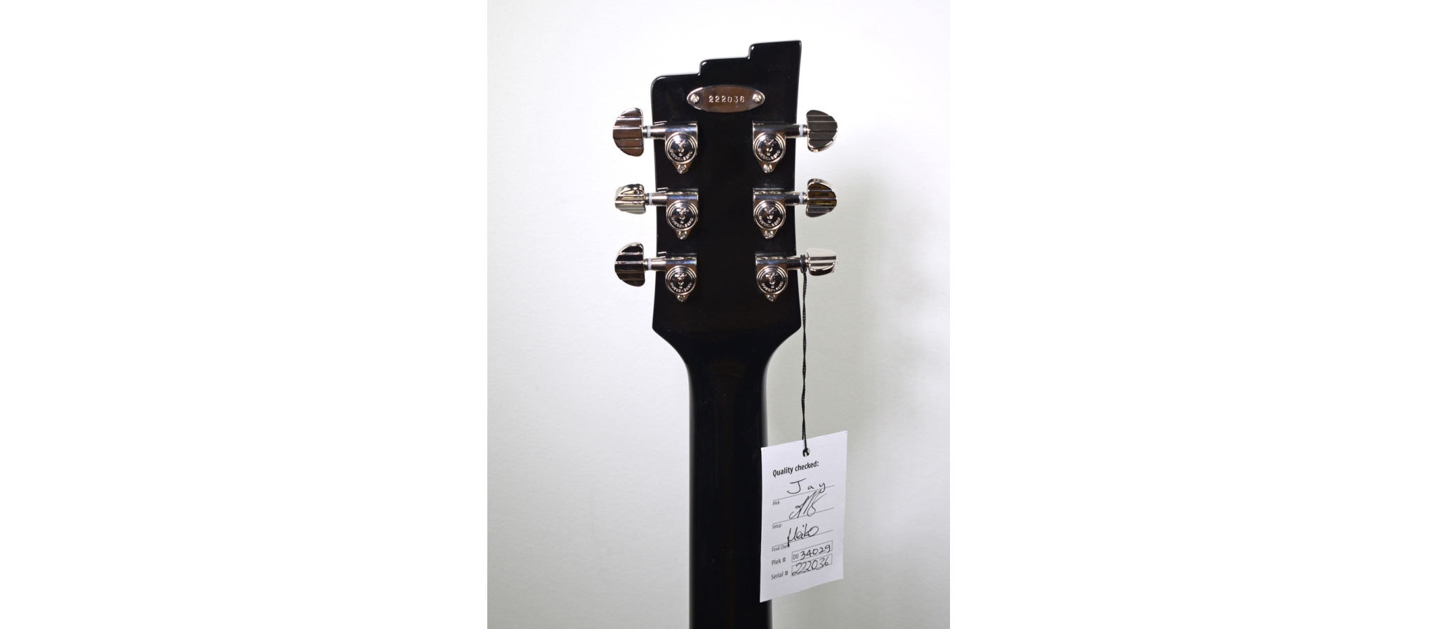 Duesenberg Fullerton TV Black | Semi-hollow | DijkmanMuziek