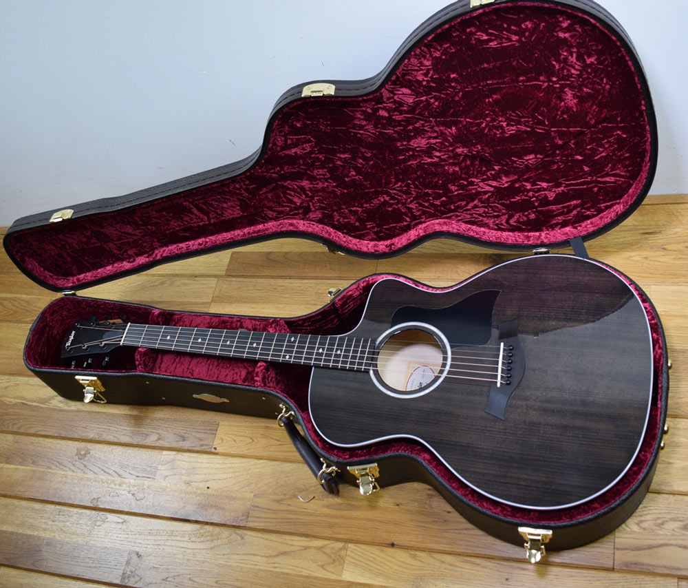 Taylor 214ce DLX Ltd Trans Grey top