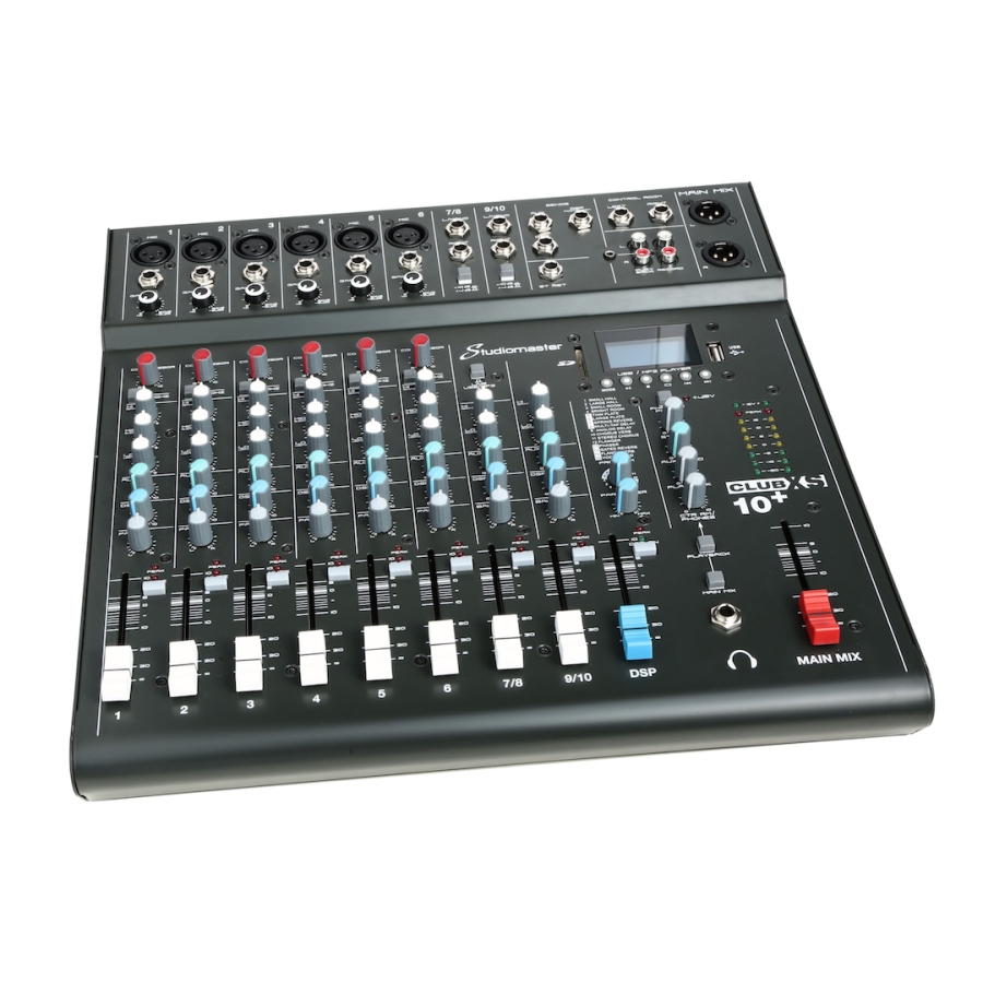 Studiomaster Club XS 10+ mixer