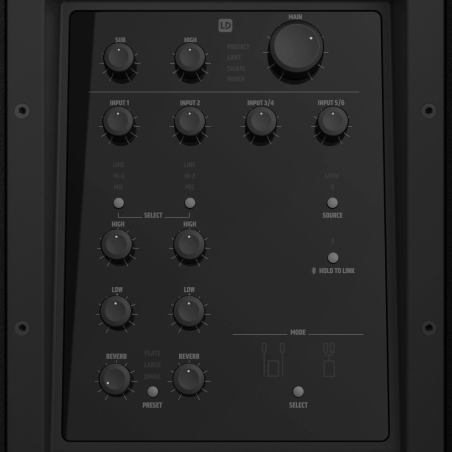 Ld Systems Dave 18 G4X Compact 2.1 geluidsysteem