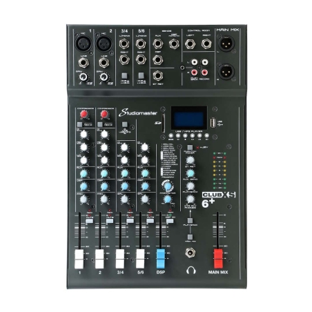 Studiomaster Club XS 6+ mixer