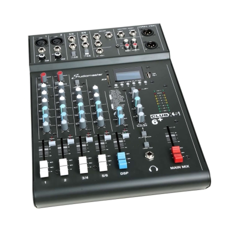 Studiomaster Club XS 6+ mixer