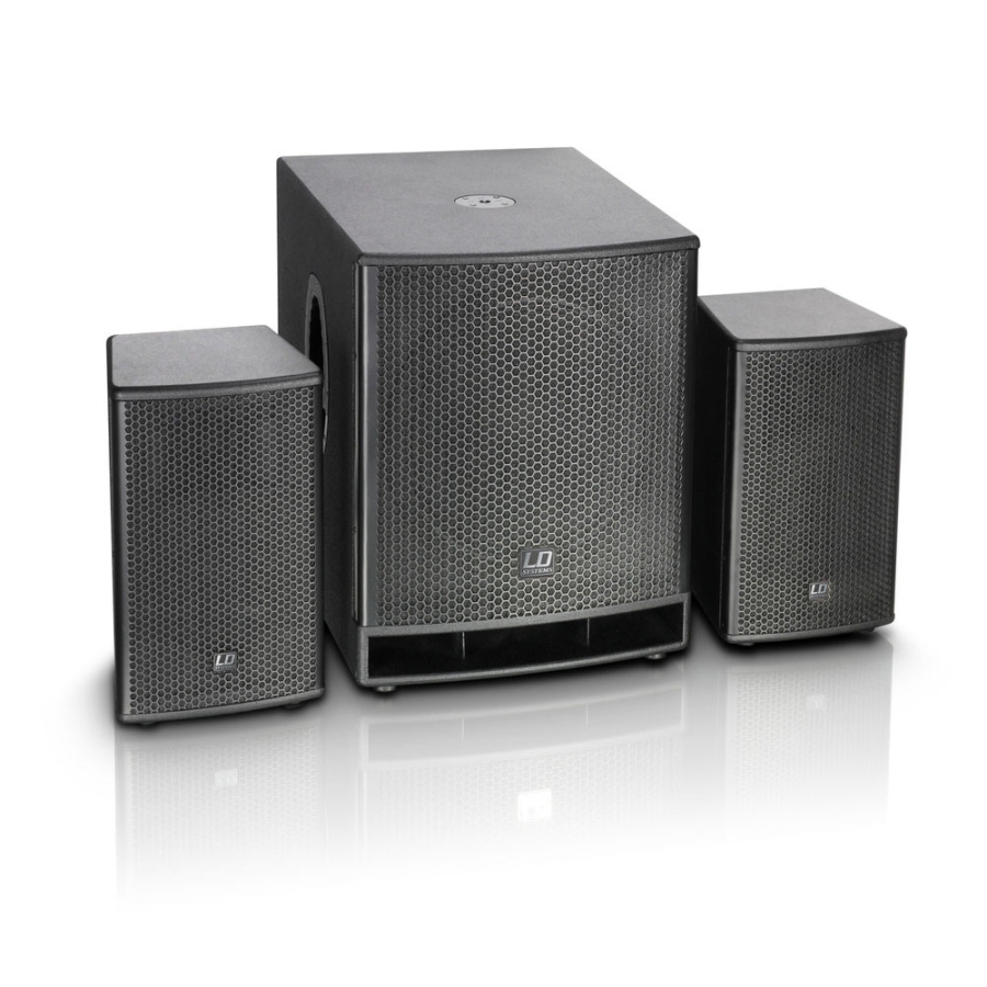Ld Systems Dave 18 G3 compact PA systeem