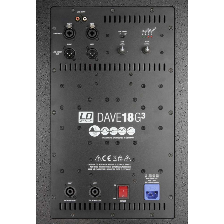 Ld Systems Dave 18 G3 compact PA systeem