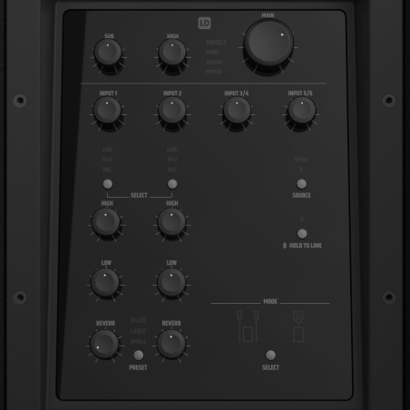 Ld Systems Dave 12 G4X compact 2.1 geluidsysteem