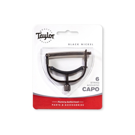 Taylor Capo 6-String Black Nickel