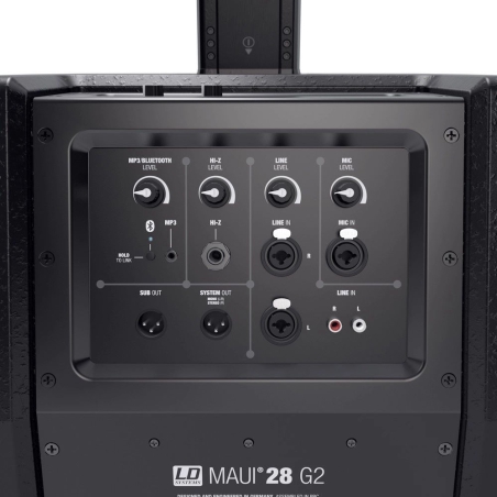 LD Systems Maui 28G2 B Portable Kolom geluidsysteem