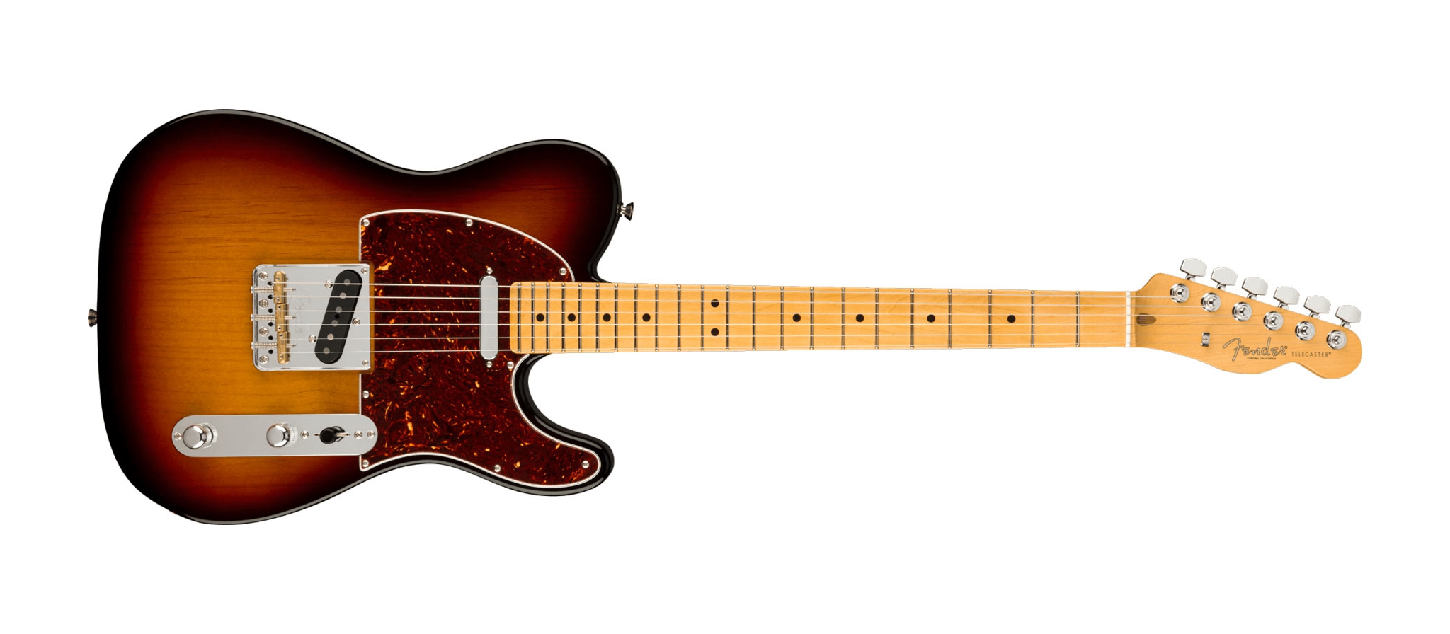 ギター Fender American Pro II Telecaster 3TS Fender American Professional II Telecaster MN 3TSB | DijkmanMuziek