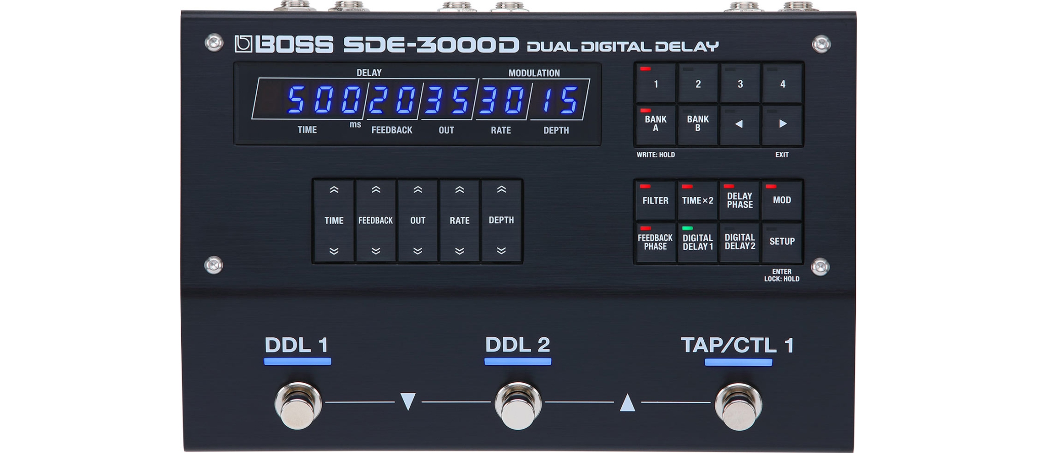 BOSS SDE-3000D Dual Digital Delay | DijkmanMuziek