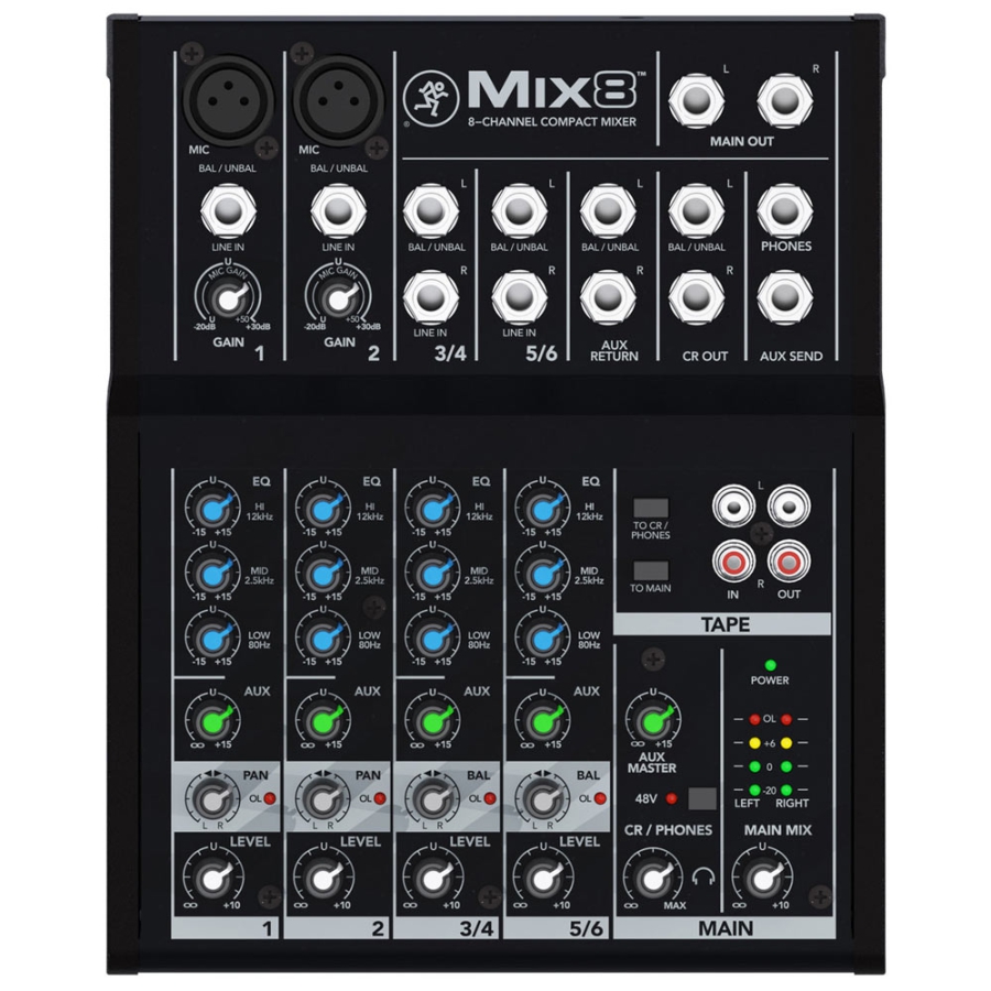 Mackie Mix8 compacte mixer