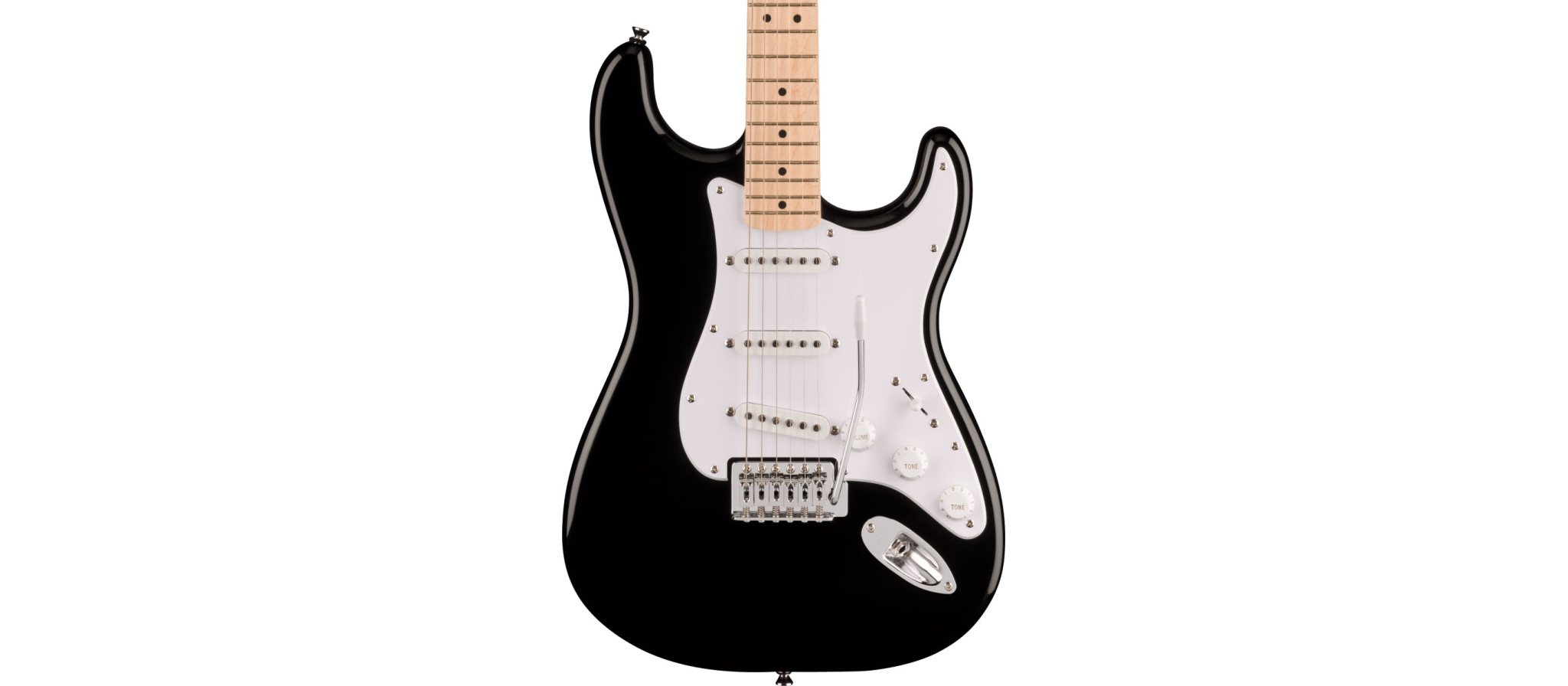 Squier Sonic Stratocaster MN WPG Black | DijkmanMuziek