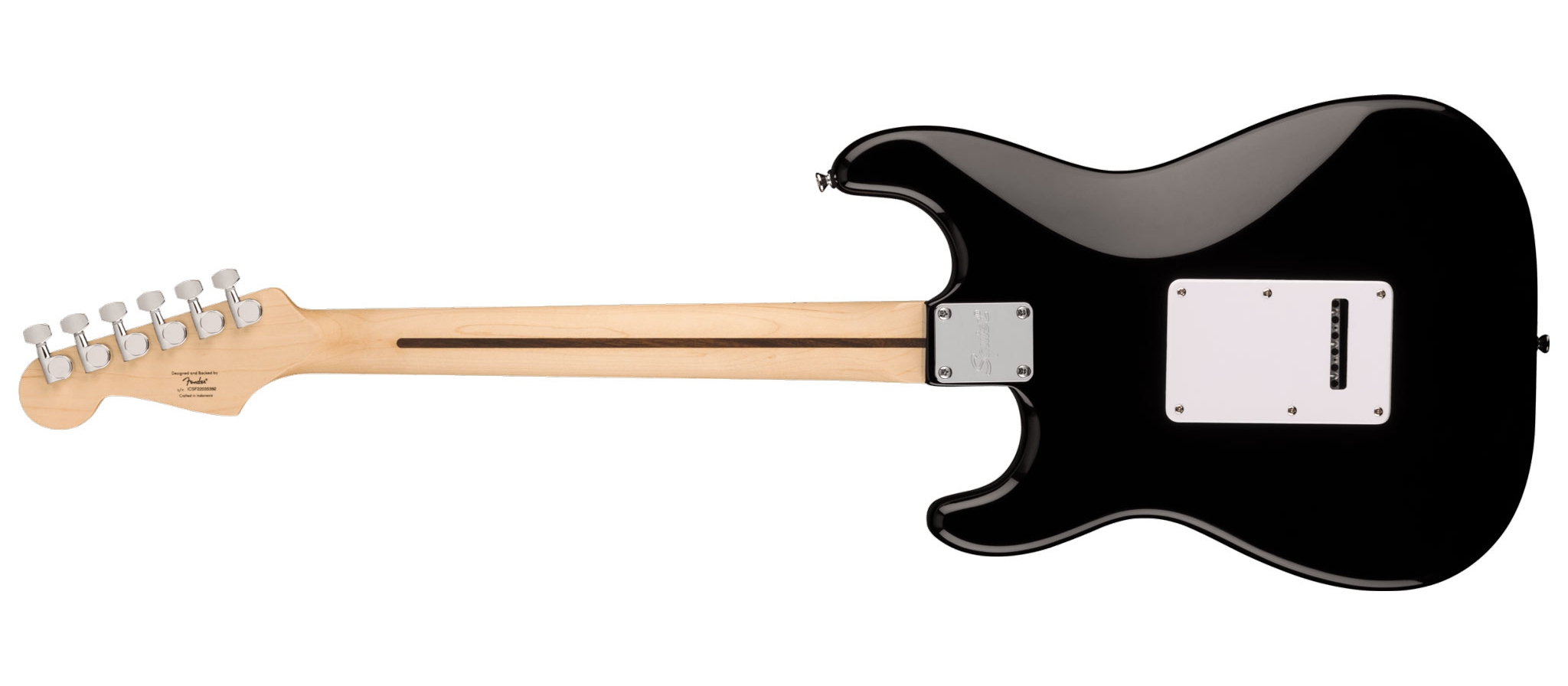 Squier Sonic Stratocaster MN WPG Black | DijkmanMuziek