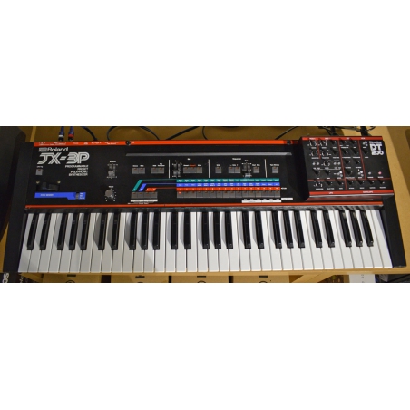 Roland JX-3P synth + Dtronics DT-200