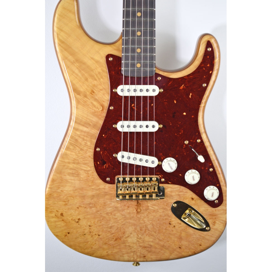 Fender Artisan Maple Burl Strat Custom Shop