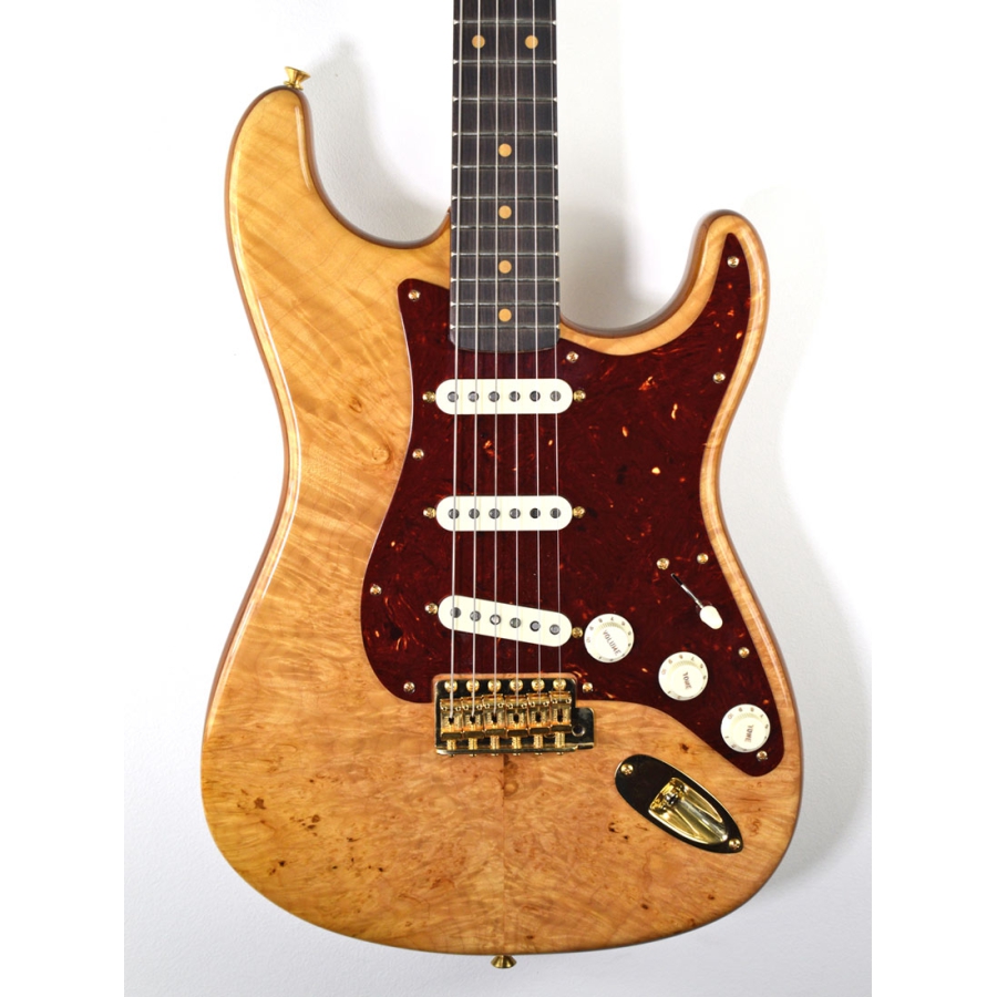 Fender Artisan Maple Burl Strat Custom Shop