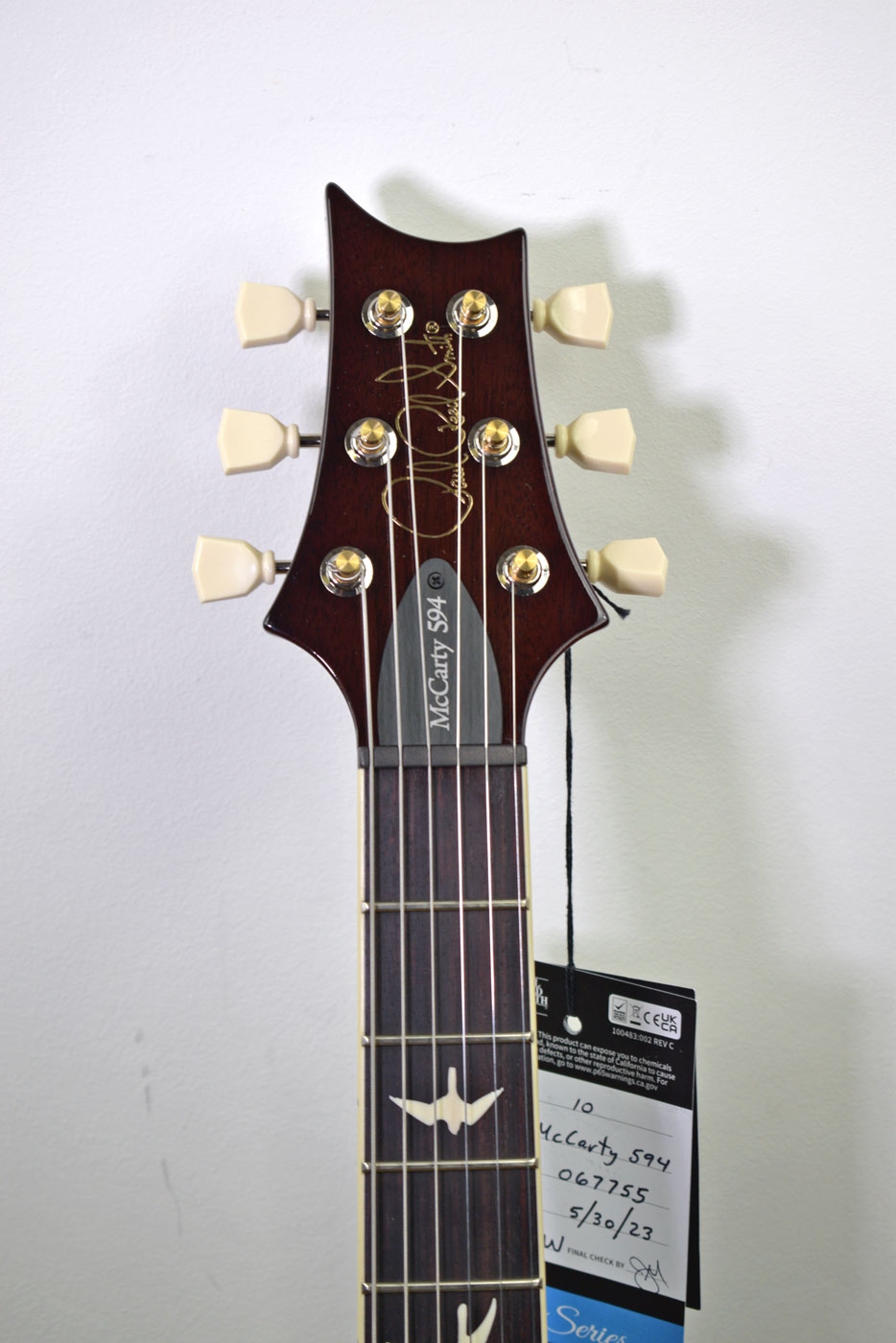 PRS S2 SC McCarty 594 KW Black Amber