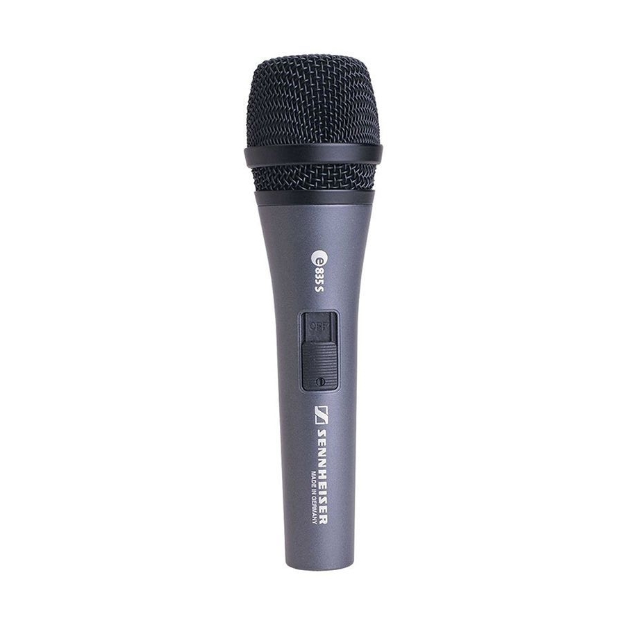 Sennheiser E835s met schakelaar