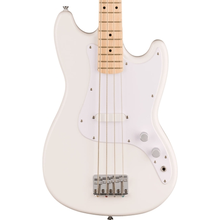 Squier Bronco Bass MN Artic white