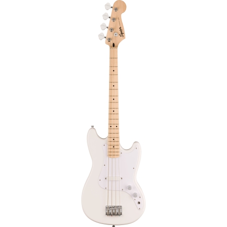 Squier Bronco Bass MN Artic white