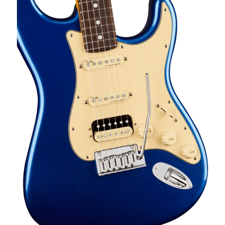 Fender American Ultra Stratocaster HSS RW Cobra Blue