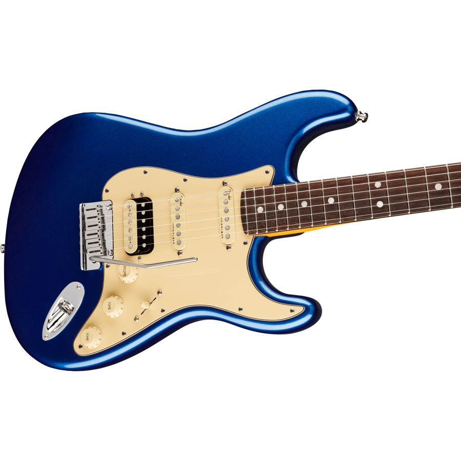 Fender American Ultra Stratocaster HSS RW Cobra Blue