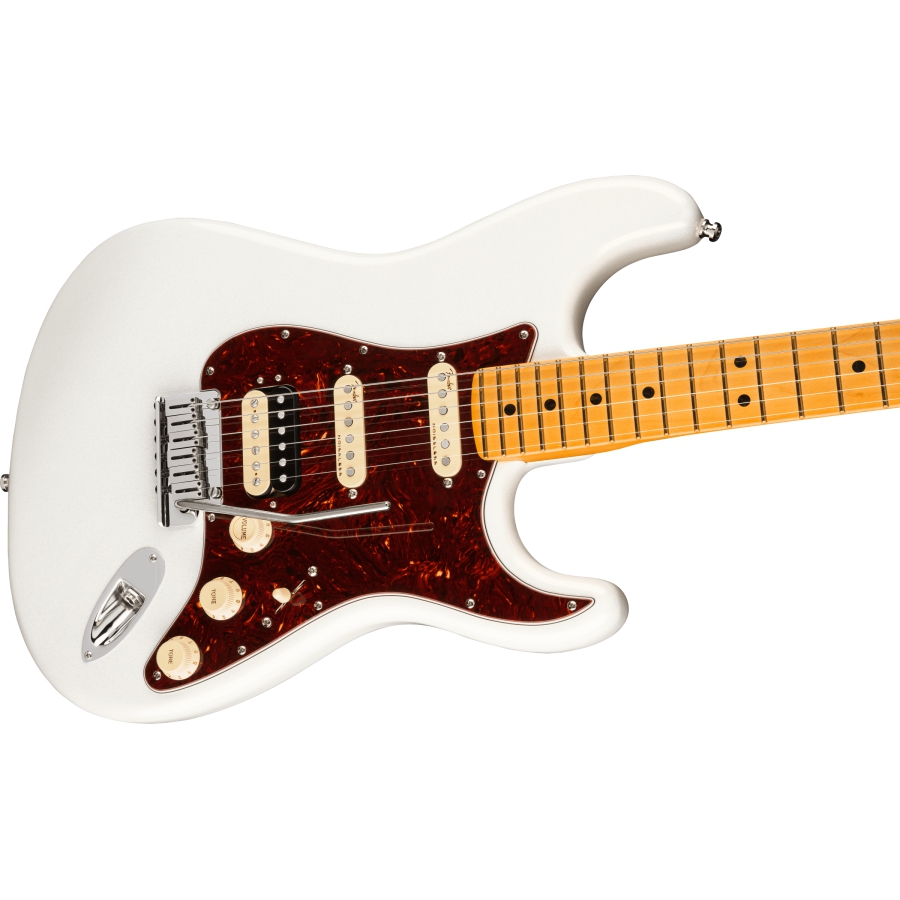 Fender American Ultra Stratocaster HSS MN Arctic Pearl