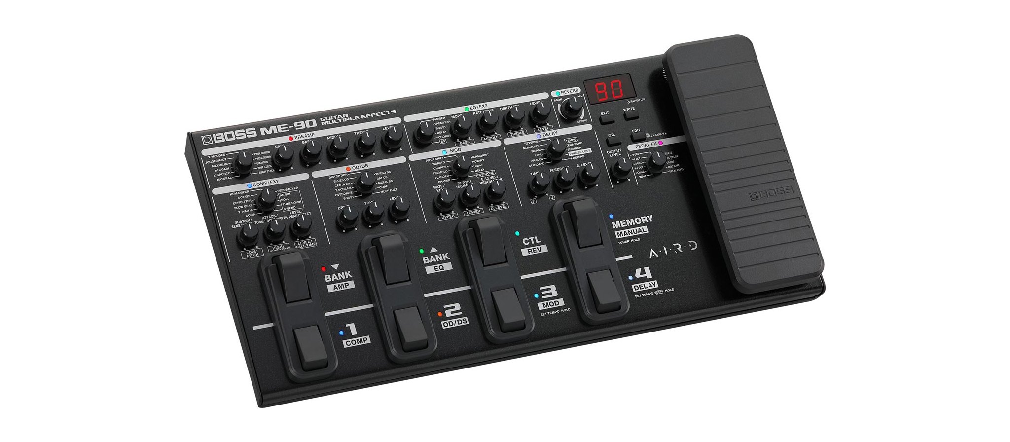 ギター BOSS ME-90 boss-me-90-guitar-multiple-