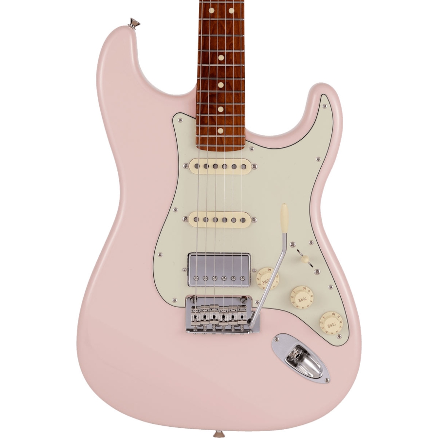 Fender Made in Japan Hybrid II Stratocaster Roasted Shell Pink