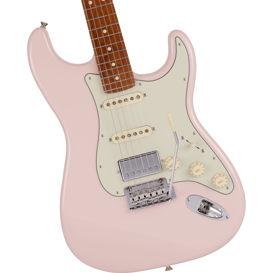 Fender Made in Japan Hybrid II Stratocaster Roasted Shell Pink