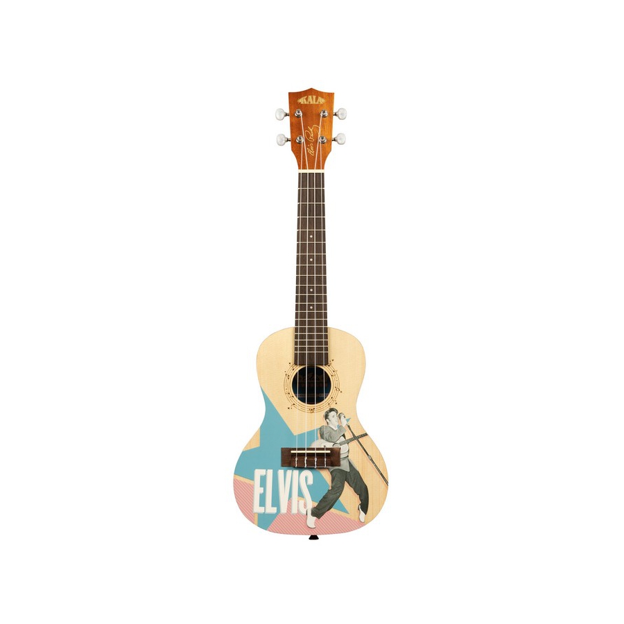 Kala Learn To Play Elvis Rockabilly Concert Ukulele