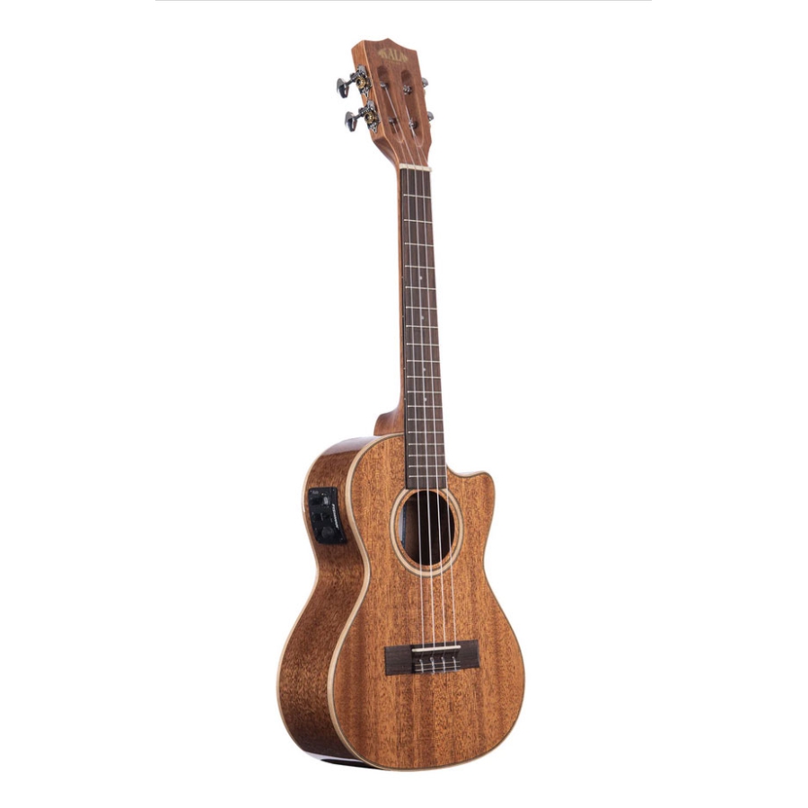 Kala Gloss Solid Mahogany Tenor Ukulele Cutaway  EQ