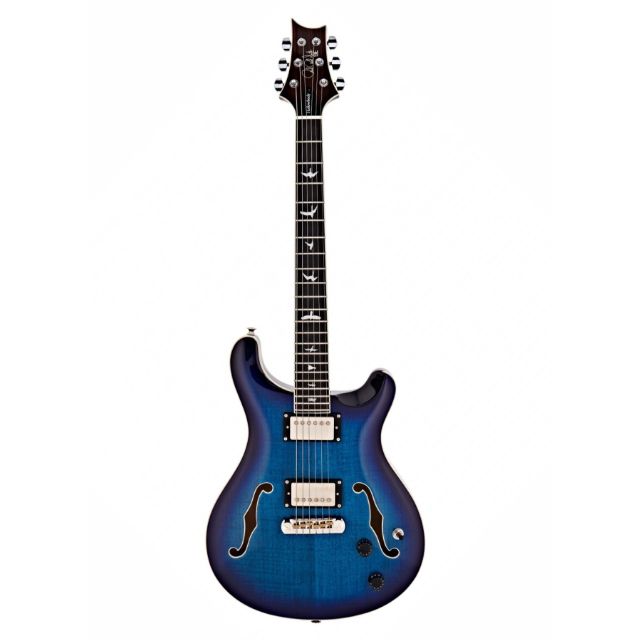 PRS SE Hollowbody II Faded Blue Burst