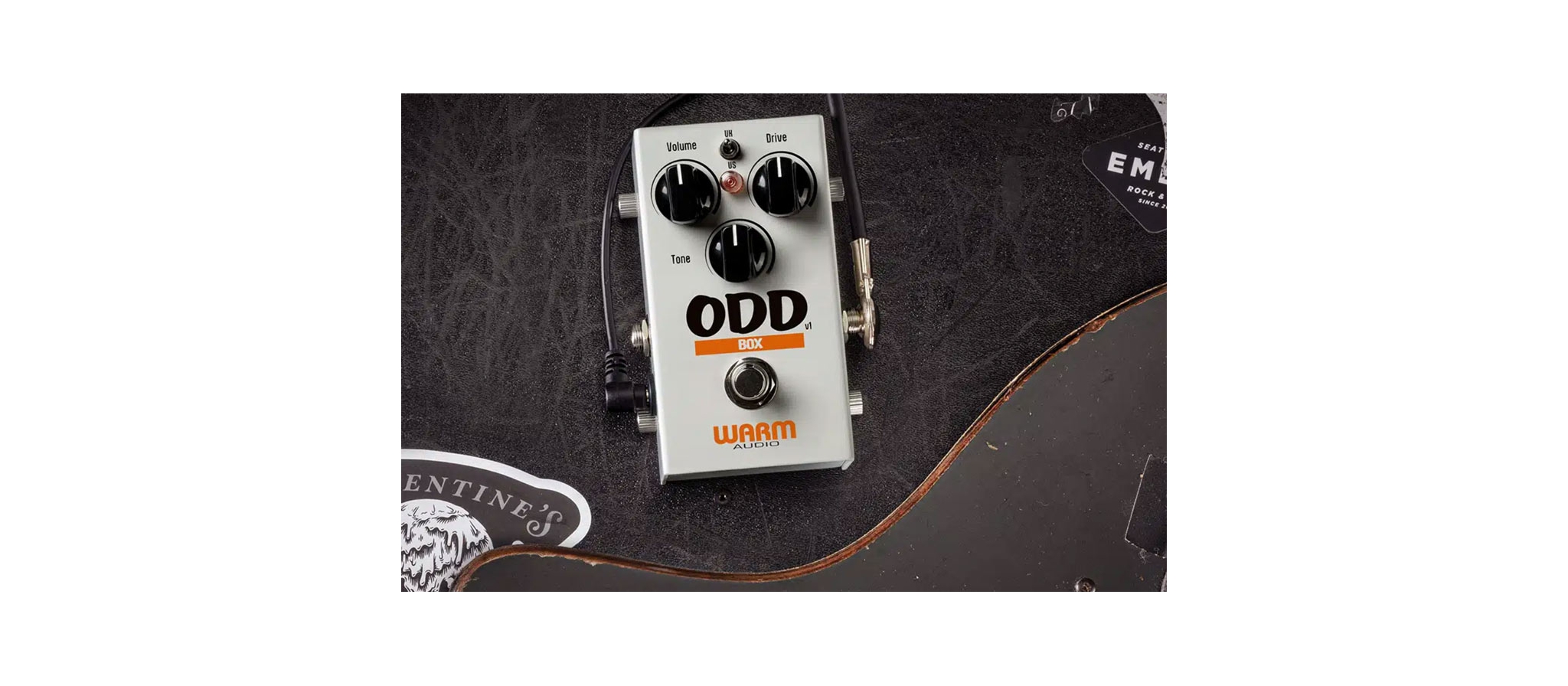 Warm Audio ODD Box V1 |Hard-Clipping Overdrive Pedal| DijkmanMuziek