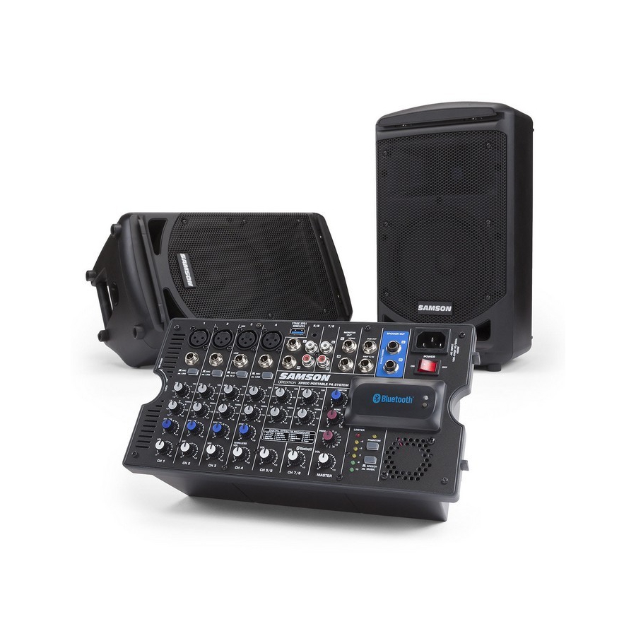 Samson XP800 portable PA-systeem