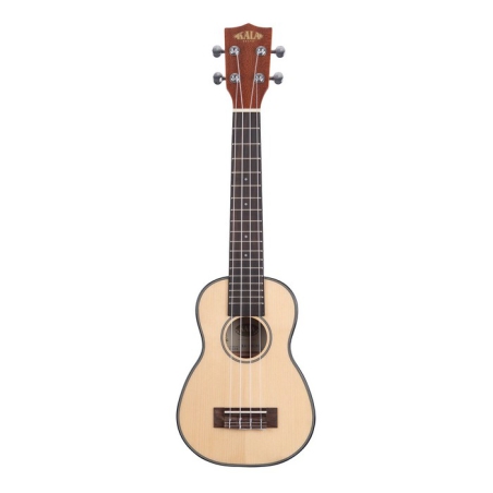 Kala Solid Spruce Top Gloss Soprano Long