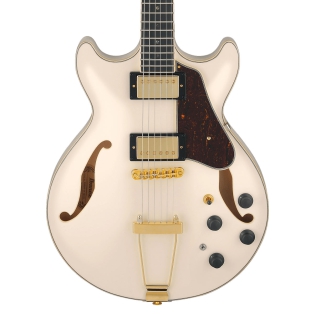 Ibanez AMH90 IV | Ivory semi hollow | DijkmanMuziek