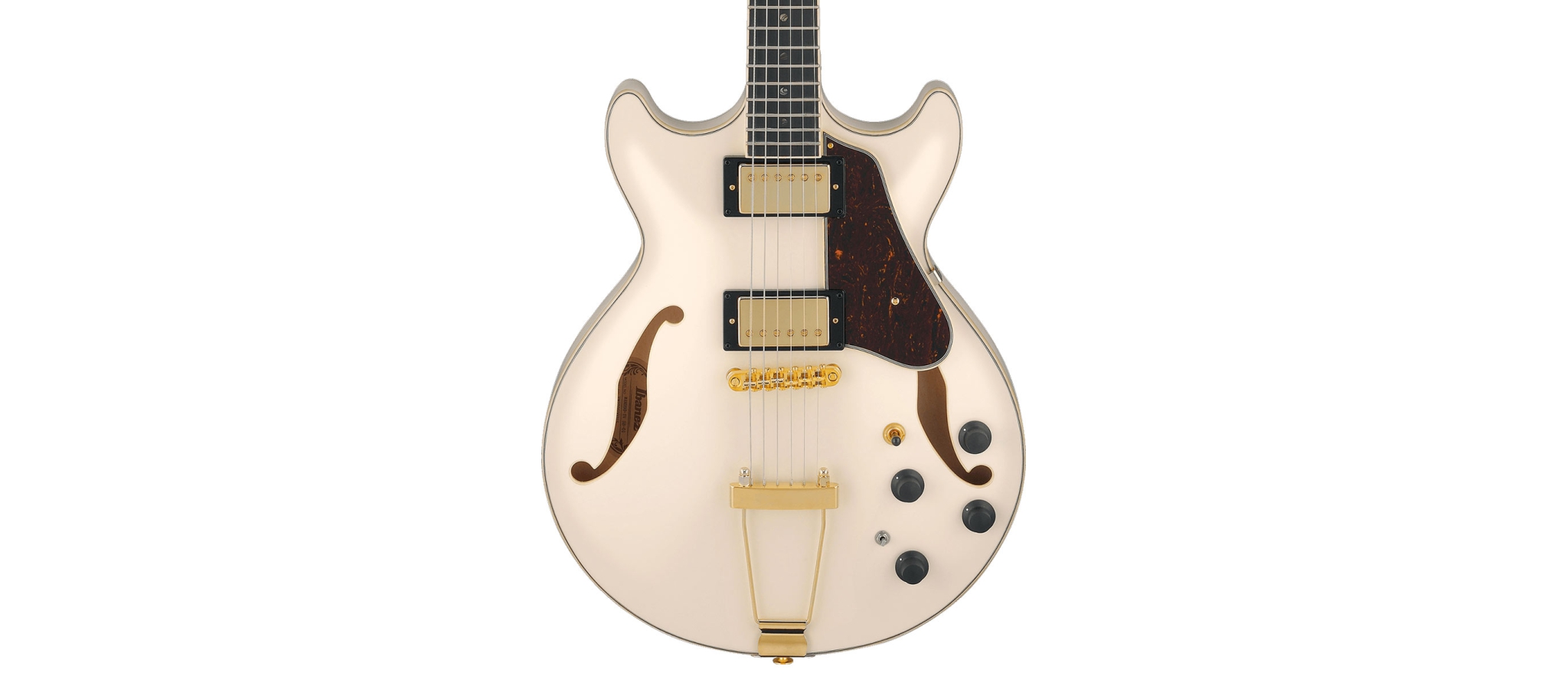 Ibanez / AMH90-IV (Ivory) ネック極細 Ibanezからイシバシ楽器 独占販売モデルのフルアコ 2機種が登場
