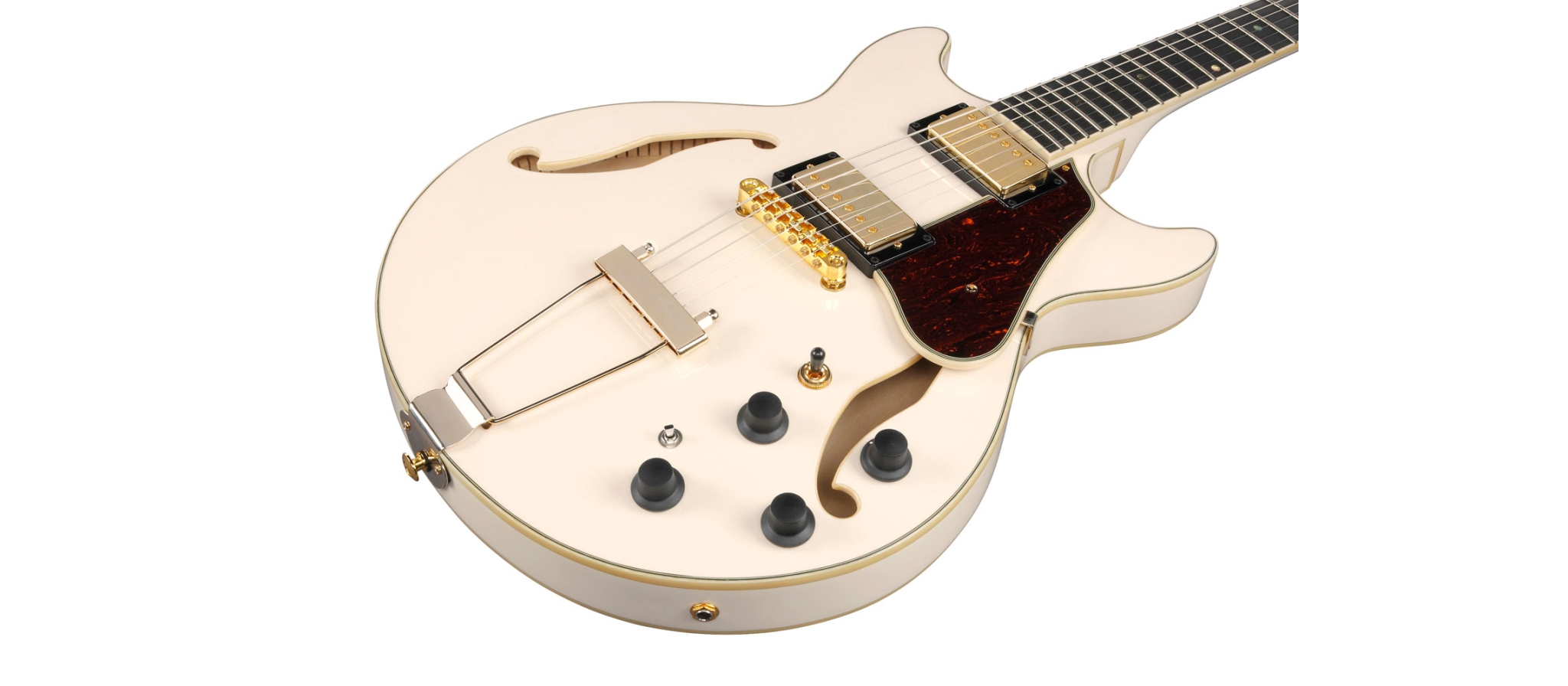 Ibanez / AMH90-IV (Ivory) 〜10/26(14:00) Ibanez AMH90-IV Artcore Expressionist Ivory | Reverb