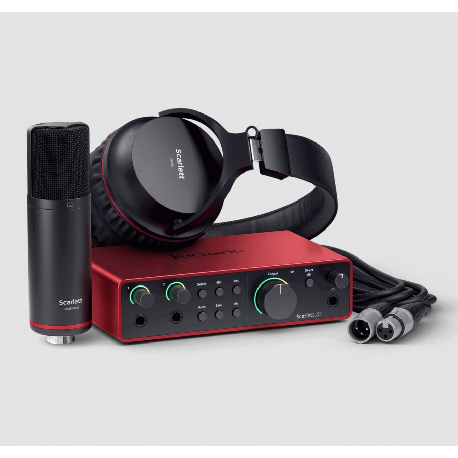 Focusrite Scarlett 2i2 Studio 4th Gen