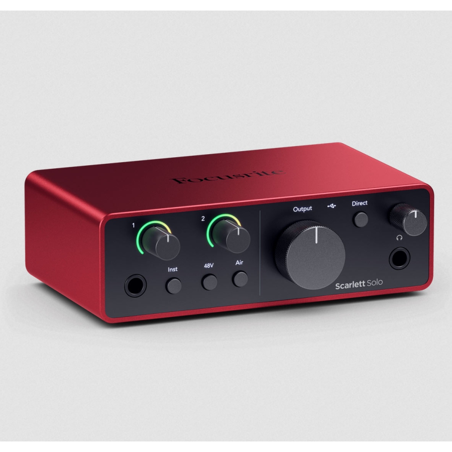 Focusrite Scarlett Solo 4th Gen