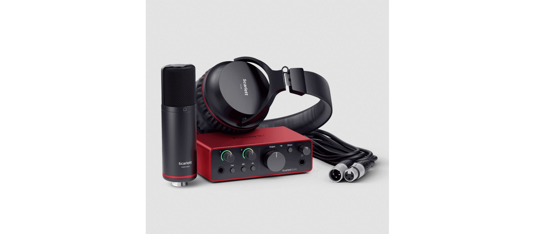 DTM・DAW Focusrite Scarlett Solo Studio Focusrite Scarlett Solo Studio 4th Gen Bundel | DijkmanMuziek