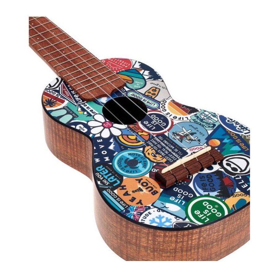 Martin 0XK Life is Good ukulele